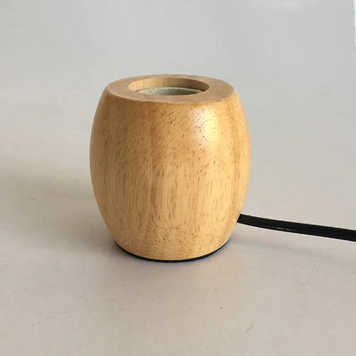 Radientia Mini Solid Wood Polyhedron Table Lamp – EU Plug