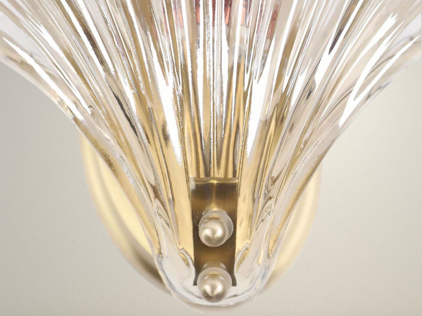 Radientia Sea Shell Wall Lamp – Modern Glass Wall Light Sconce