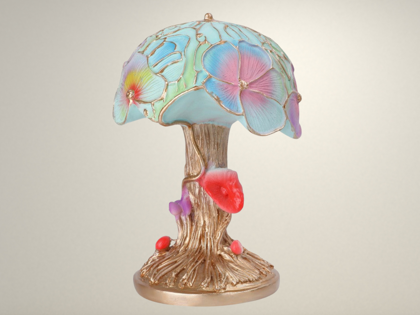 Radientia Handcrafted Resin Mushroom Lamp