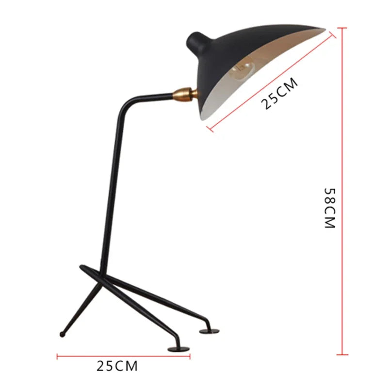 Radientia Nordic Minimalist Table Lamp – Modern Bedside & Study Light