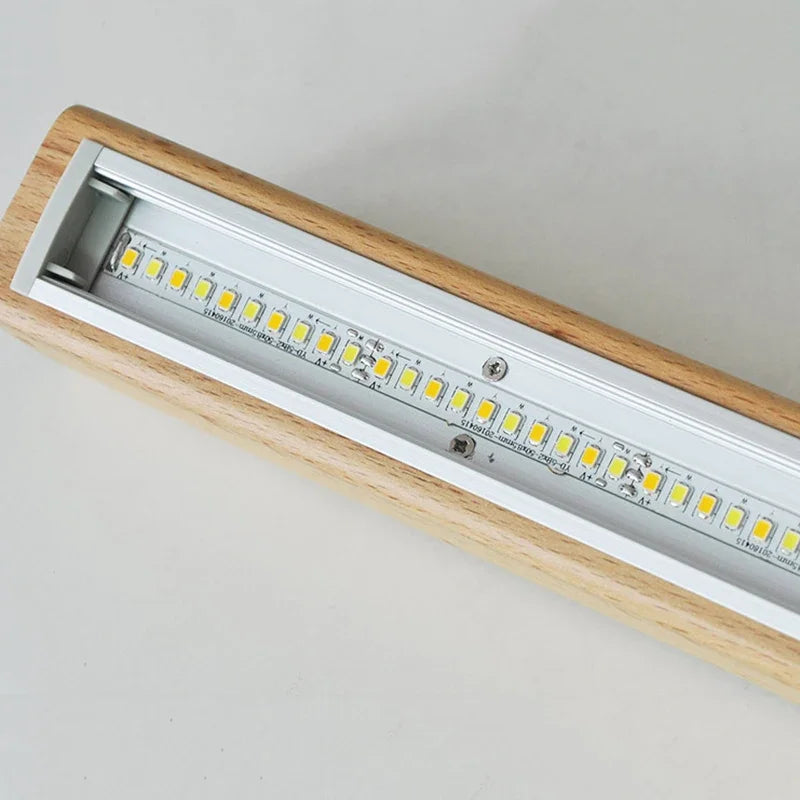 Radientia Nordic Wooden Pendant Light – Japanese White Wax Finish