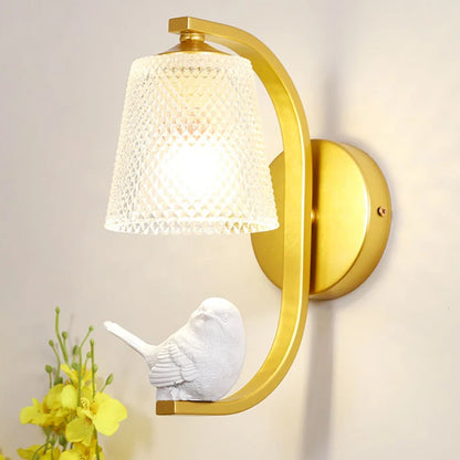 Radientia Nordic Bird Wall Lamp – Modern Decorative Sconce