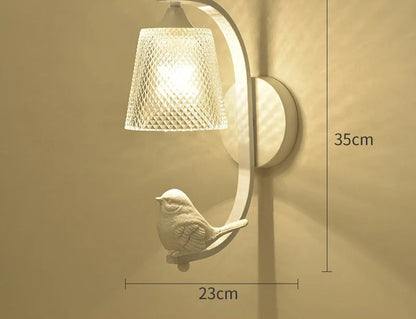 Radientia Nordic Bird Wall Lamp – Modern Decorative Sconce