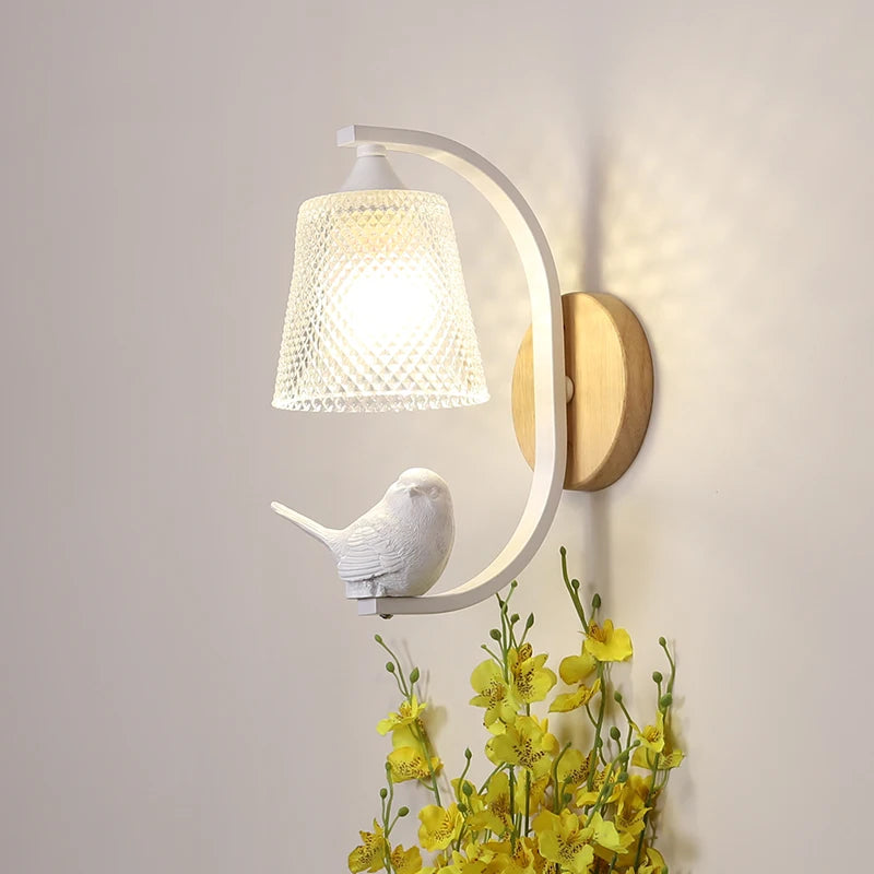 Radientia Nordic Bird Wall Lamp – Modern Decorative Sconce