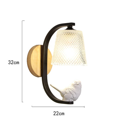 Radientia Nordic Bird Wall Lamp – Modern Decorative Sconce