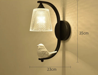 Radientia Nordic Bird Wall Lamp – Modern Decorative Sconce