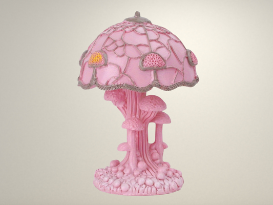 Radientia Handcrafted Resin Mushroom Lamp