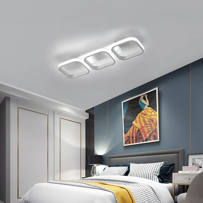 Radientia Modern LED Ceiling Light – 78cm, 32W, White Light 6000K