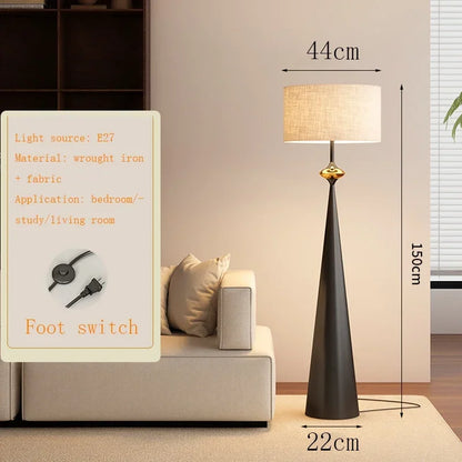 Radientia Wabi-Sabi Minimalist Floor Lamp – Japanese Designer Style Floor Lamp