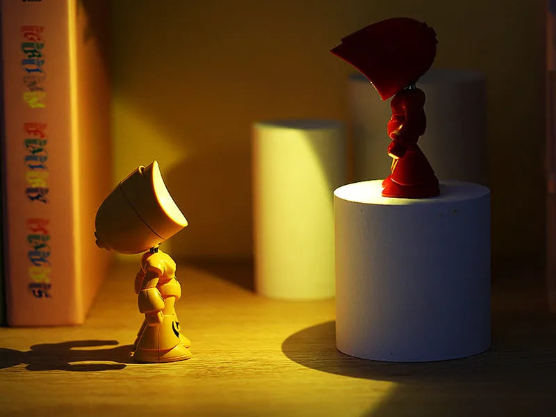 Radientia Mini Cartoon Pet Table Lamp – Folding, Adjustable & Dimmable