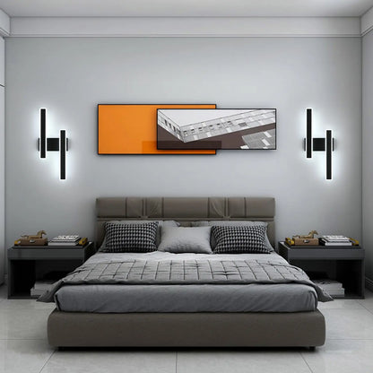 Radientia Modern LED Wall Light – 32W, 6500K Cool White