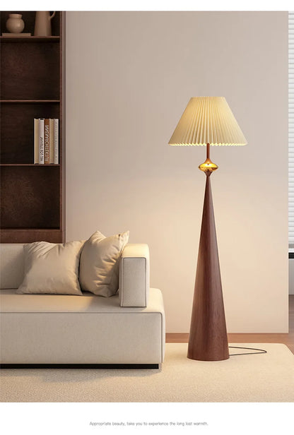 Radientia Wabi-Sabi Minimalist Floor Lamp – Japanese Designer Style Floor Lamp