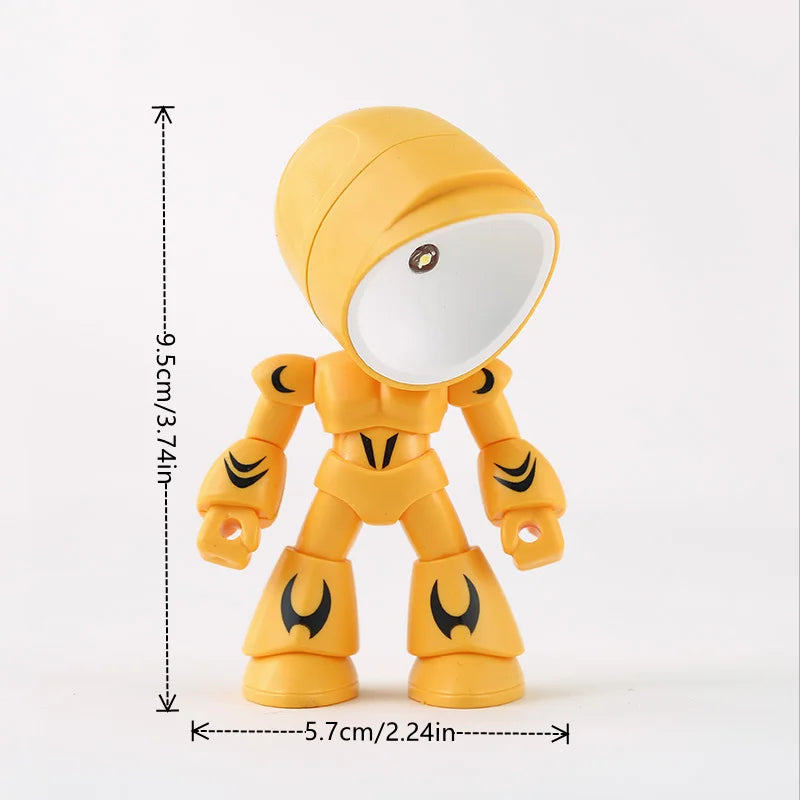 Radientia Mini Cartoon Pet Table Lamp – Folding, Adjustable & Dimmable