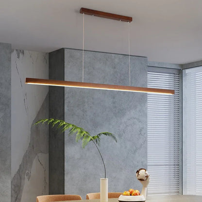 Radientia Nordic Wooden Pendant Light – Japanese White Wax Finish