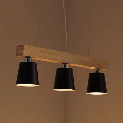 Radientia Nordic Solid Wood Pendant Light – Japanese Minimalist Design