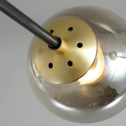 Radientia Modern Black & Gold Bubble Ball Ceiling Lamp