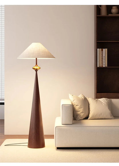 Radientia Wabi-Sabi Minimalist Floor Lamp – Japanese Designer Style Floor Lamp