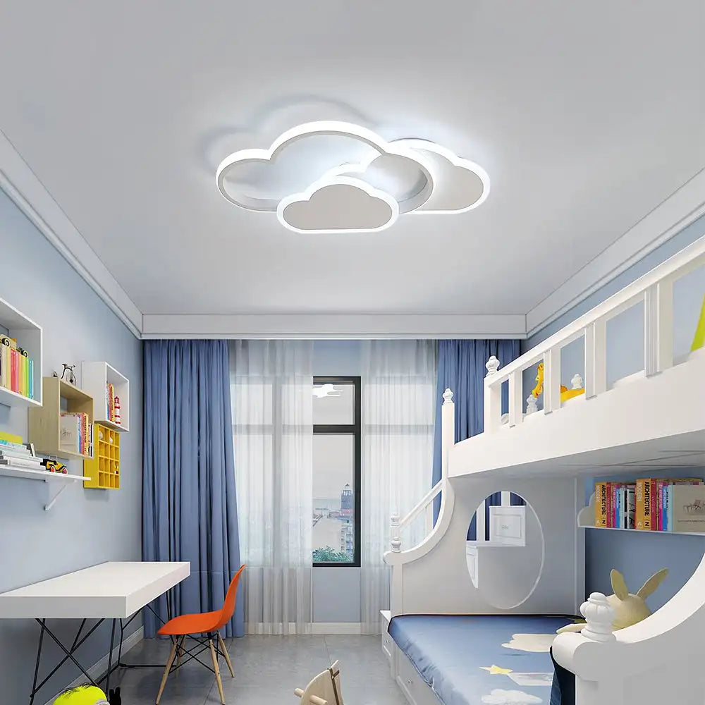 Radientia Cloud LED Ceiling Light – 32W, Remote Dimmable (3000K–6500K)