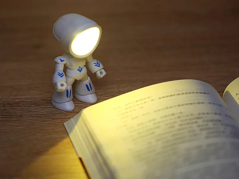 Radientia Mini Cartoon Pet Table Lamp – Folding, Adjustable & Dimmable