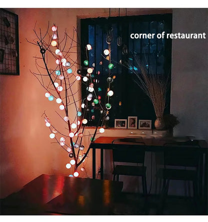 Radientia Cotton Ball Garland Fairy Lights – 6m, 40 LED