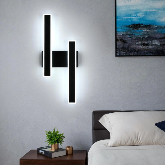 Radientia Modern LED Wall Light – 32W, 6500K Cool White