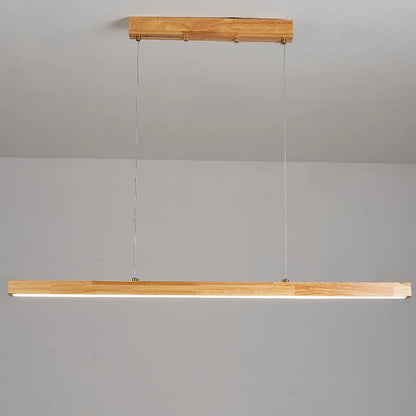 Radientia Nordic Wooden Pendant Light – Japanese White Wax Finish