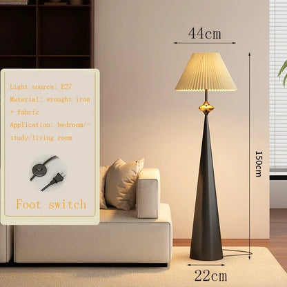 Radientia Wabi-Sabi Minimalist Floor Lamp – Japanese Designer Style Floor Lamp