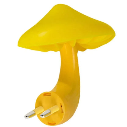 Radientia Mushroom LED Night Light – Warm White with Auto Light Sensor