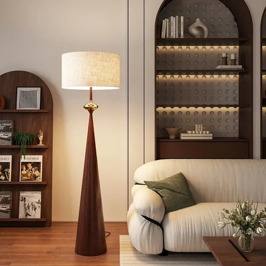 Radientia Wabi-Sabi Minimalist Floor Lamp – Japanese Designer Style Floor Lamp