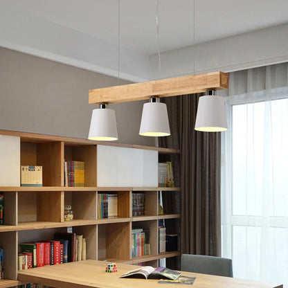 Radientia Nordic Solid Wood Pendant Light – Japanese Minimalist Design