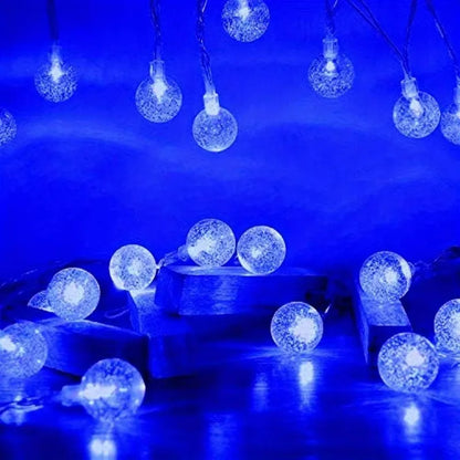 Radientia LED Bubble Ball String Lights – Warm Golden Glow