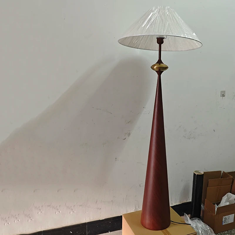 Radientia Wabi-Sabi Minimalist Floor Lamp – Japanese Designer Style Floor Lamp