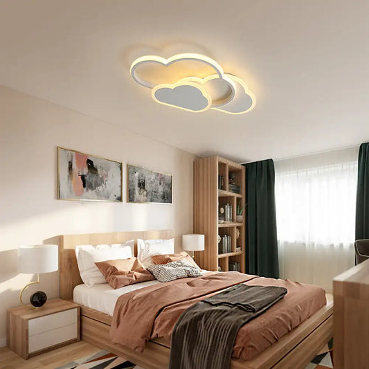 Radientia Cloud LED Ceiling Light – 32W, Remote Dimmable (3000K–6500K)