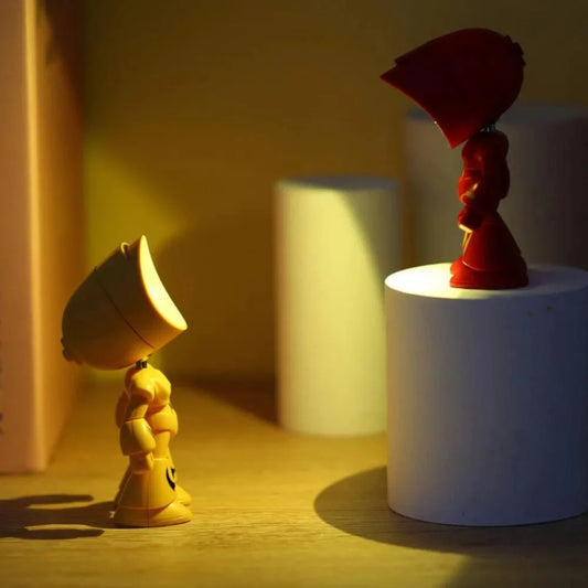 Radientia Mini Cartoon Pet Table Lamp – Folding, Adjustable & Dimmable